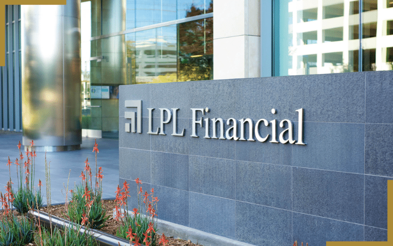 LPL Financial Sign outside their San Diego location.